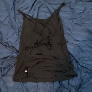 Cotton low back tank